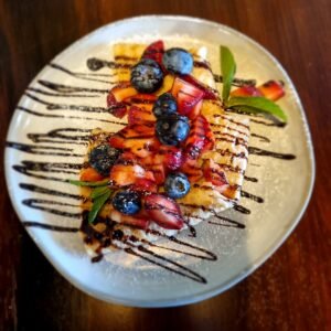 crepes mixed berries