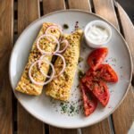crepes with smoked salmon