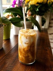 Creamy Coconut Delight over ice