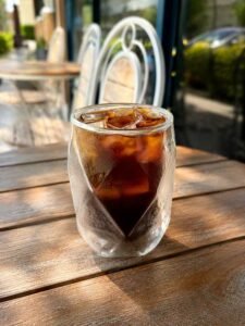 Fresh cold brew coffee